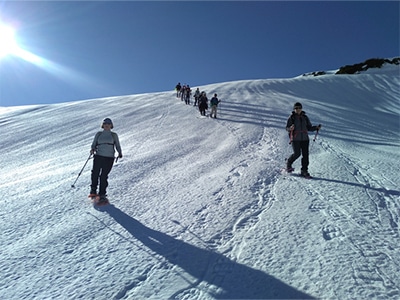 balade en raquettes peyragudes