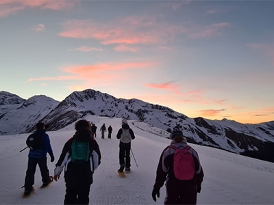 balade en raquettes peyragudes