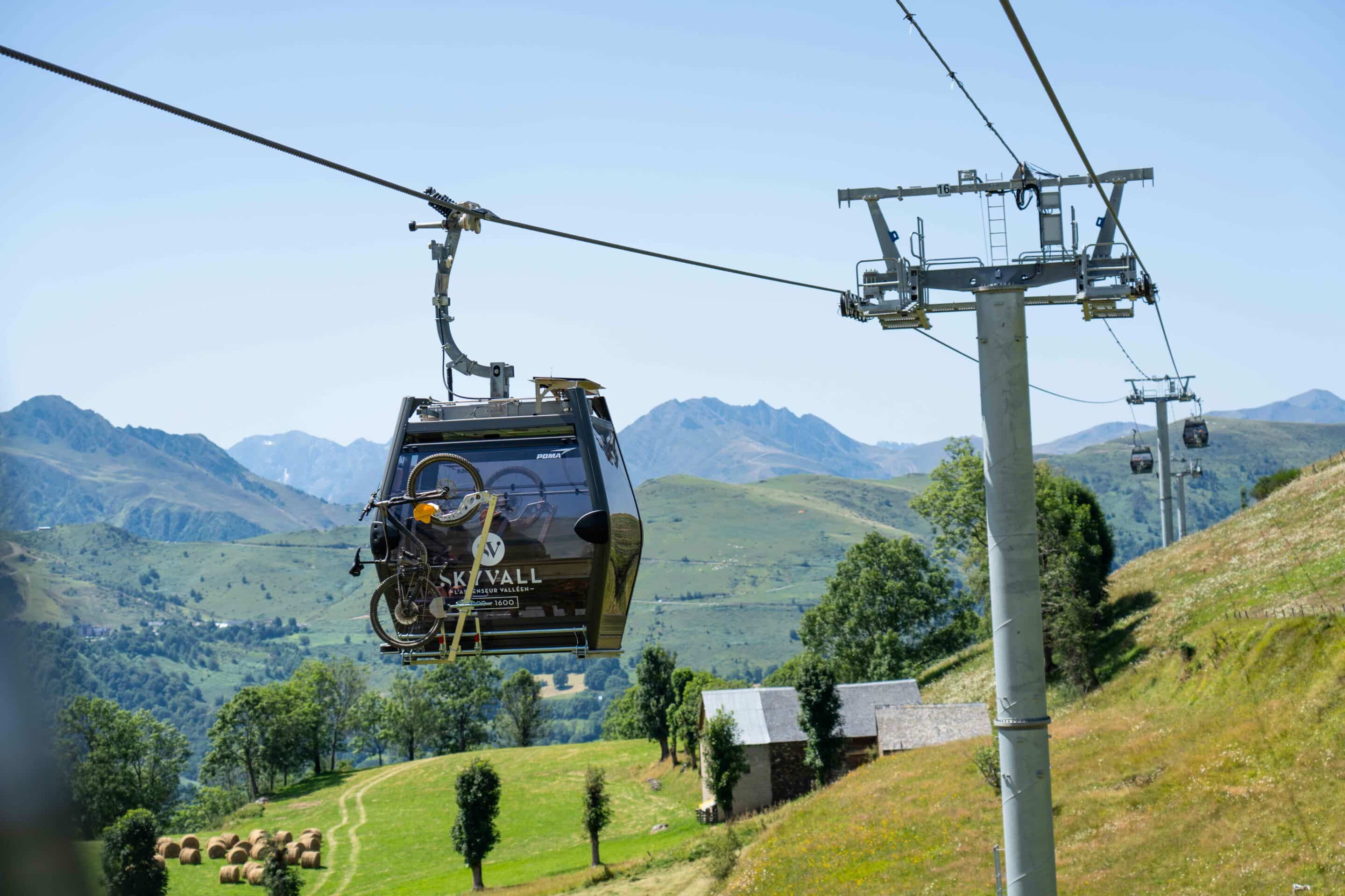 télécabine skyvall été