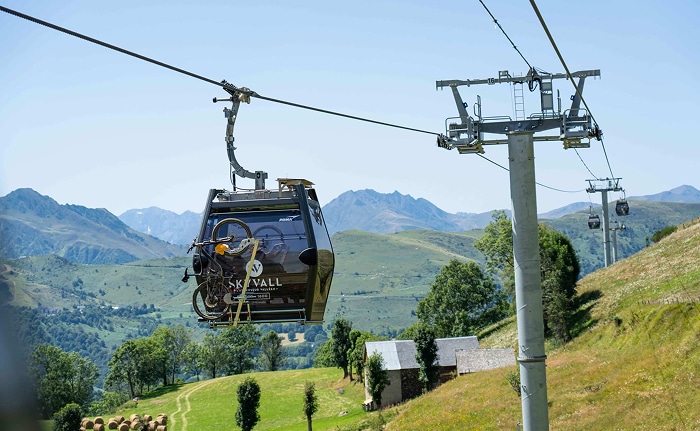 Skyvall en été