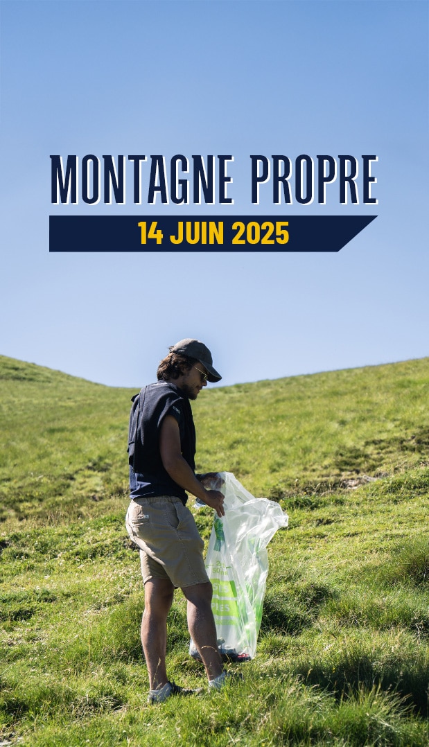 montagne propre